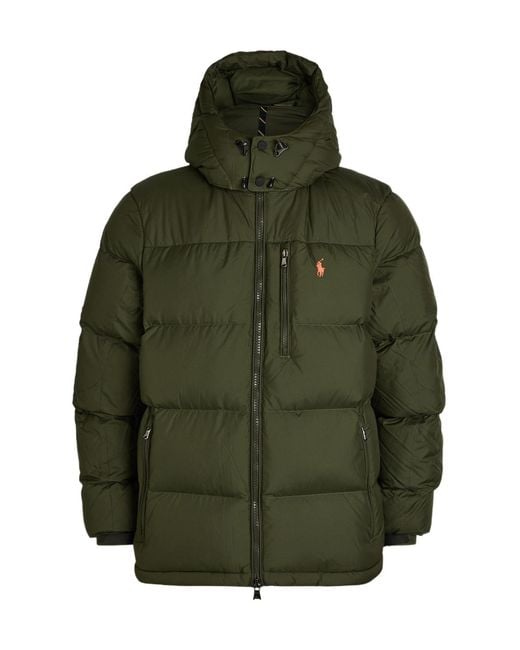 Polo Ralph Lauren Green Padded Shell Jacket for men