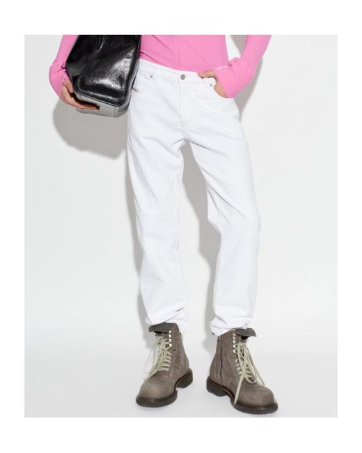 DIESEL White 1993-D-Vyl Jeans for men