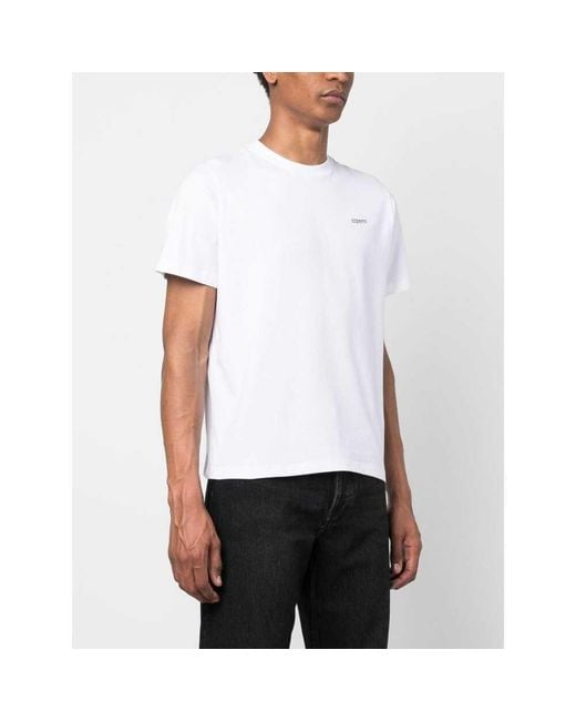 Coperni White Logo Boxy T-Shirt for men