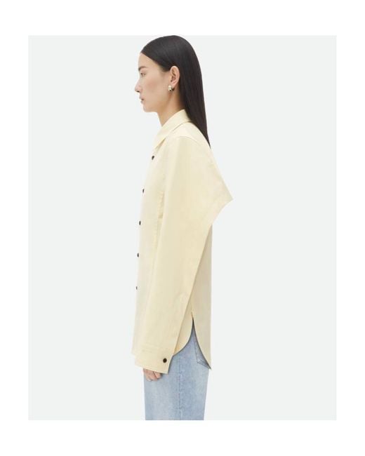 Bottega Veneta Natural Storm Flap Shirt