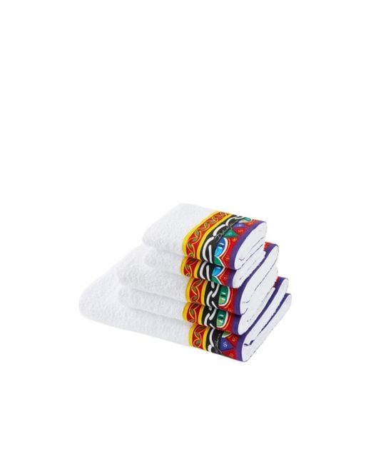 Dolce & Gabbana White Set Of 5 Terry Towels for men