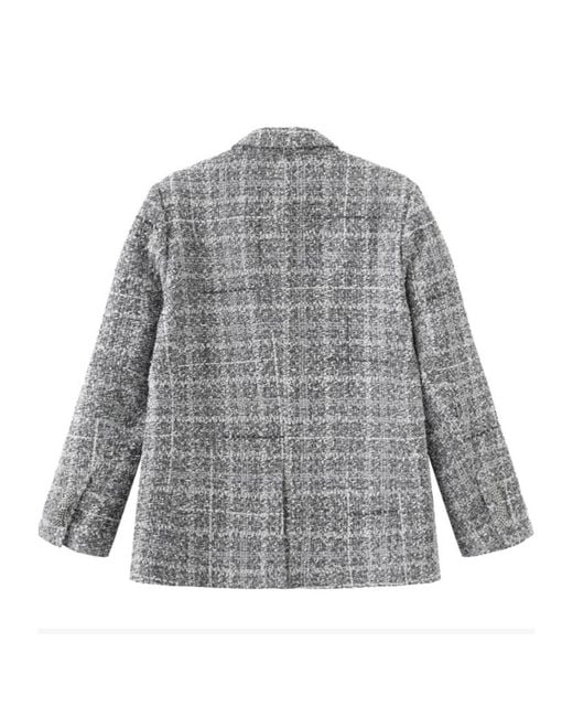 Marissa Chiara Gray Long Sleeve Jacket