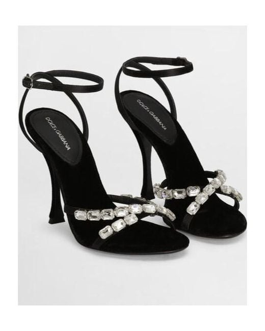 Dolce & Gabbana Black Sandals