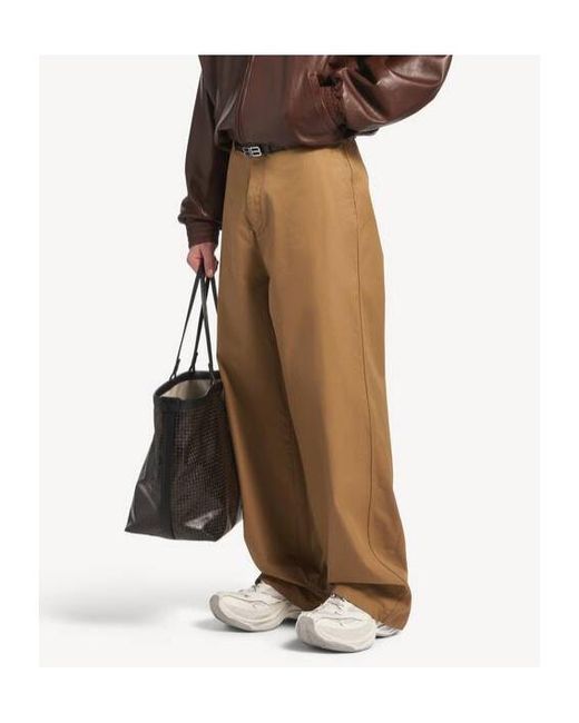 Balenciaga Natural Large-Fit Chinos for men