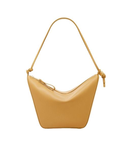 Loewe White Hammock Mini Hobo Bag