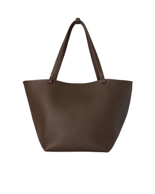 The Row Brown Park Tote Three Bag