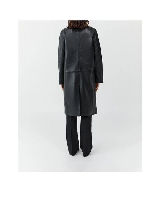 St. Agni Black Magnetic Snap Jacket