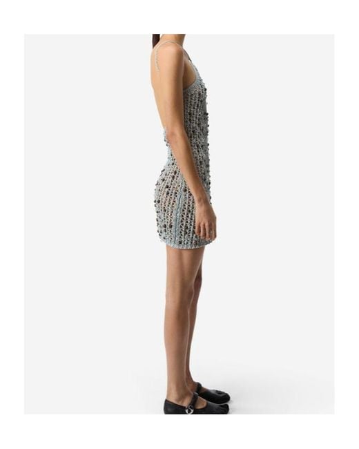 Coperni Multicolor Beaded Knitted Dress