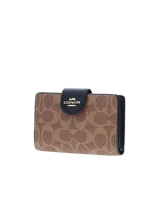 COACH Brown Bifold Wallet