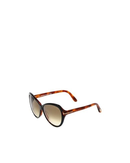 Tom Ford Metallic Logo Sunglasses