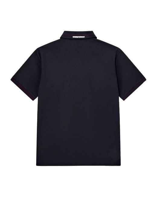Emporio Armani Blue Short-Sleeved Polo Shirt for men