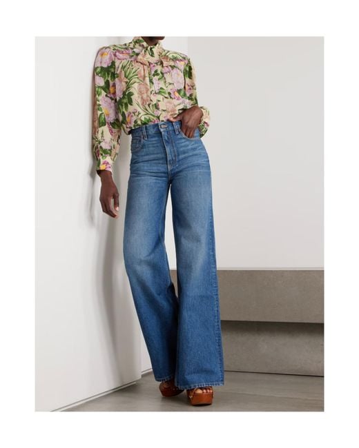 Chloé Multicolor Chloé Floral Print Long-Sleeve Shirt