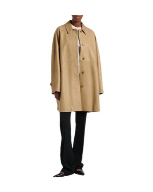 The Row Natural Soft Simple Coat