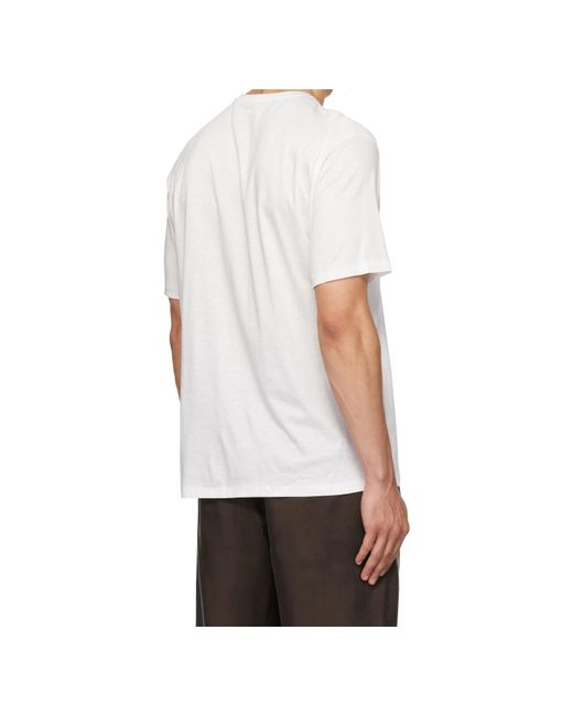 Post Archive Faction PAF White Crew Neck T-Shirt for men