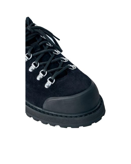 Diemme Blue Cornaro Hiking Lace-Up Shoes for men