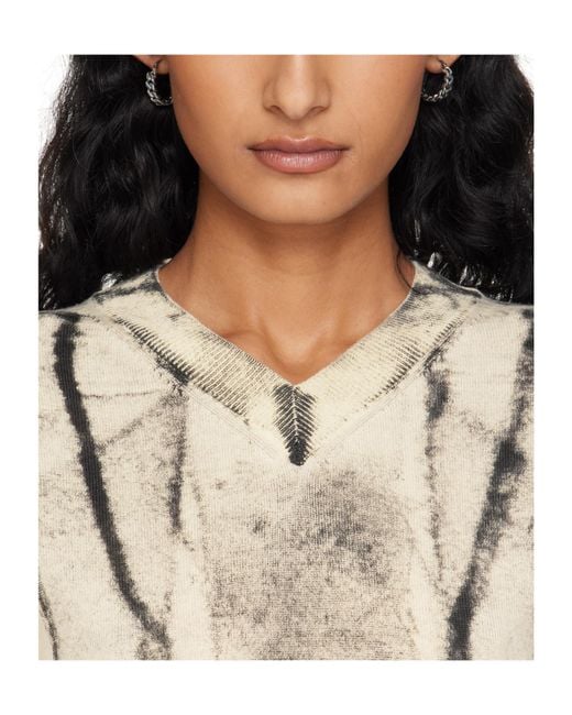 MM6 by Maison Margiela Metallic Chain-Link Hoop Earrings