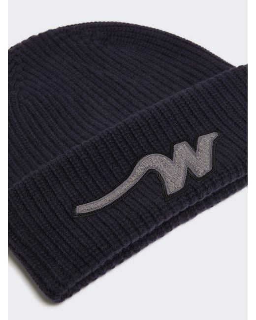Weekend by Maxmara Blue Woolen Hat