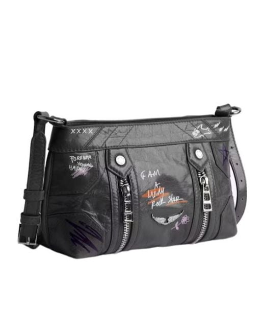 Zadig & Voltaire Black Sunny Mood Humberto Bag