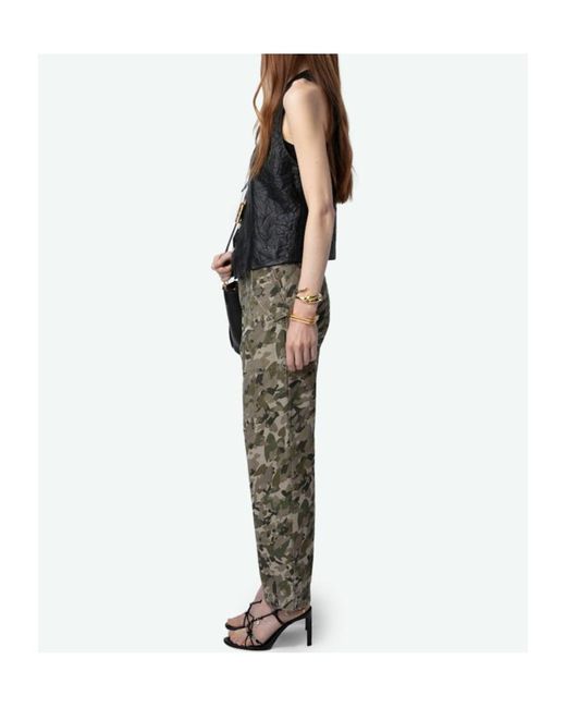Zadig & Voltaire Gray Pilote Pants