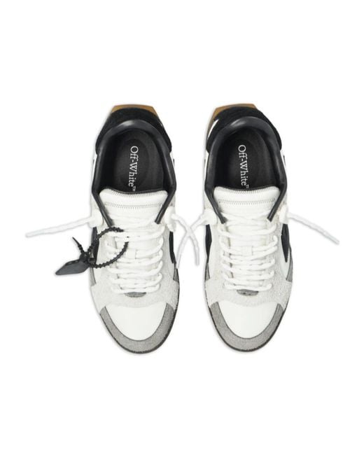 Off-White c/o Virgil Abloh Black End Of Play Low-Top Sneakers