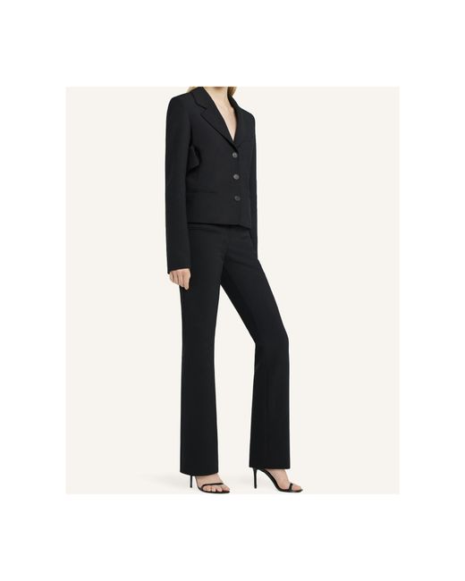 Courreges Blue Courrèges Single-Breasted Tailored Jacket