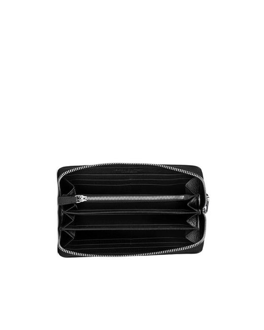 Gianni Chiarini Black Zipped Wallet