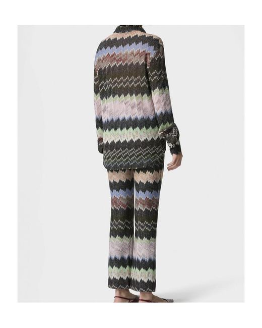 Missoni Black Snake-Pattern Shirt
