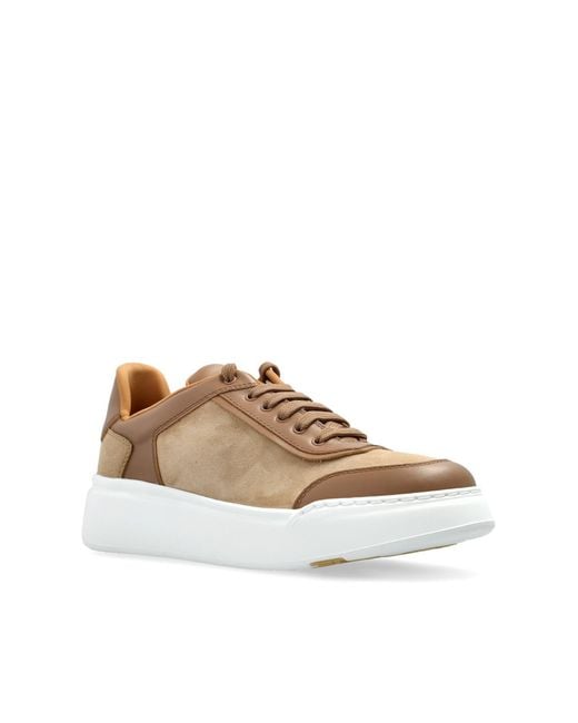 Max Mara Brown Urban Suede Sneakers
