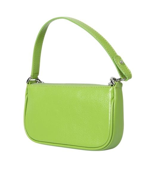 By Far Green Rachel Mini Shoulder Bag