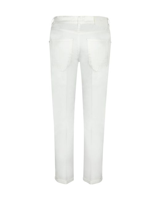 Pt Pantaloni White Pt Torino Straight-Leg Jeans for men