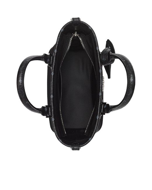 MCM Black Aren Tote Bag