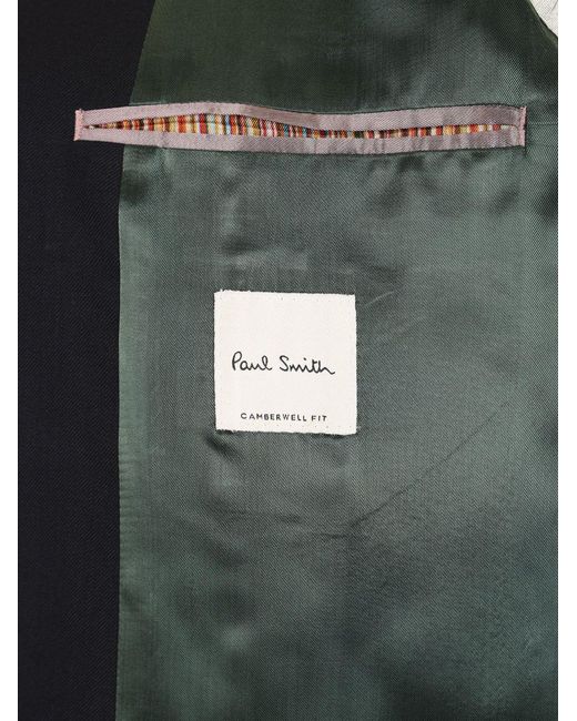 Paul Smith Black Single-Breasted Two-Piece Suit for men