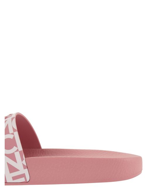 Moncler Pink Jeanne Sliders