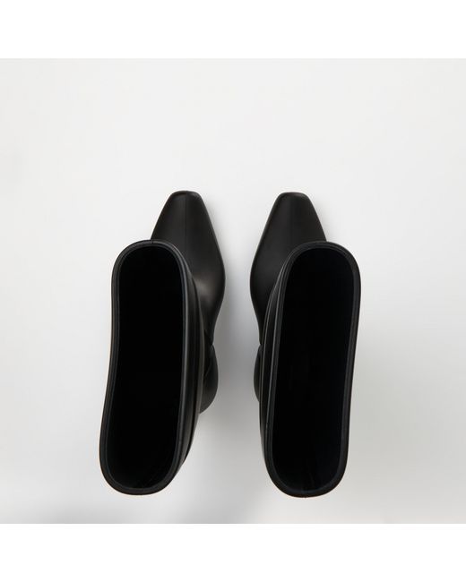 Balenciaga Black Versatile Fashionable Ankle Boots for men