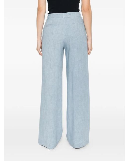 P.A.R.O.S.H. Blue P.A.R.O..H. Blink Wide-Leg Pants
