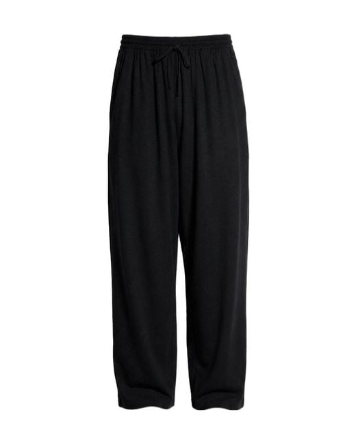 Gucci Black Soft Rayon Jersey Sportswear Pants for men