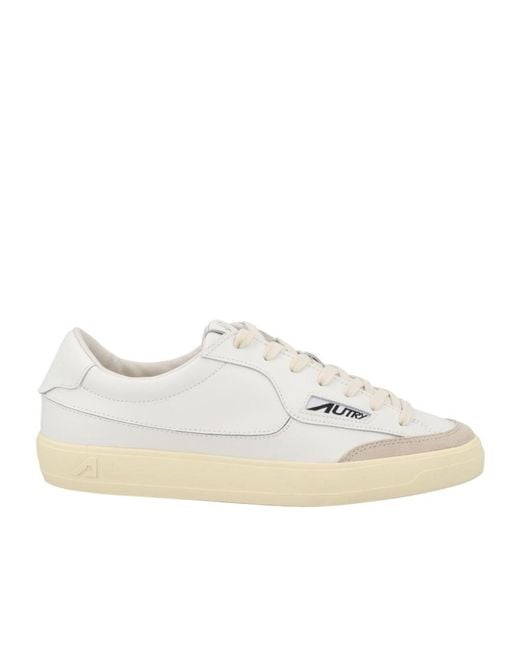 Autry White Windscape Low Sneakers for men