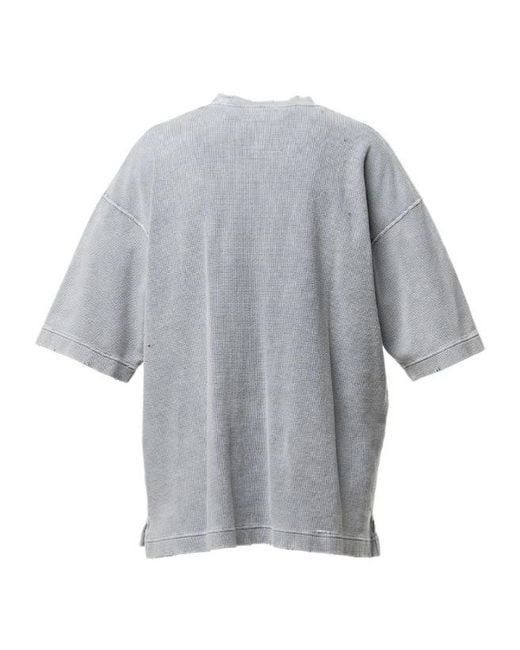 Maison Mihara Yasuhiro Gray Short-Sleeved T-Shirt for men