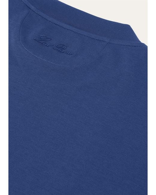 Loro Piana Blue Ray T-Shirt for men