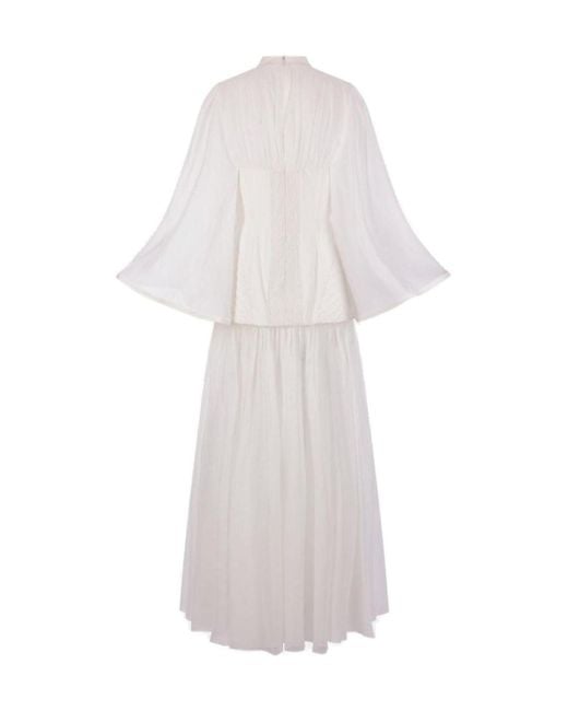 Zimmermann White Rebellion Corded Gown
