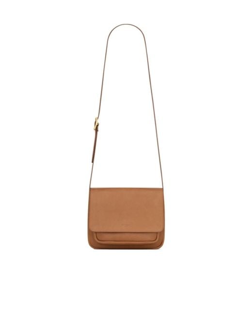 Saint Laurent White Small Satchel for men