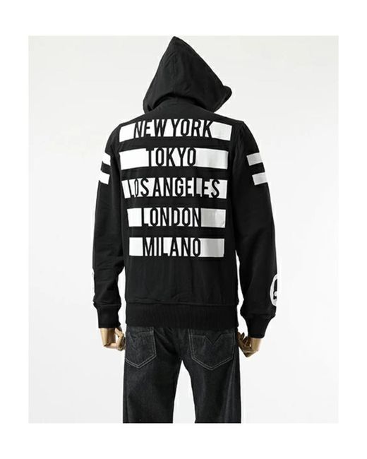 Hydrogen Black Logo Casual Jacket for men