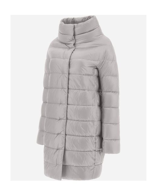 Herno Gray Dora Ultralight Down Jacket