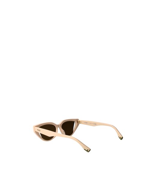 Fendi Multicolor Eyewear Cat-Eye Frame Sunglasses
