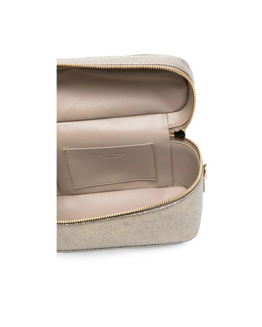 Stella McCartney Metallic Falabella Vanity Zipped Tote Bag