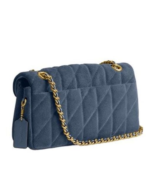 COACH Blue Tabby 26 Shoulder Bag