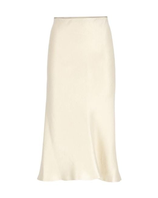 Maison Margiela Natural Flared Hem Skirt