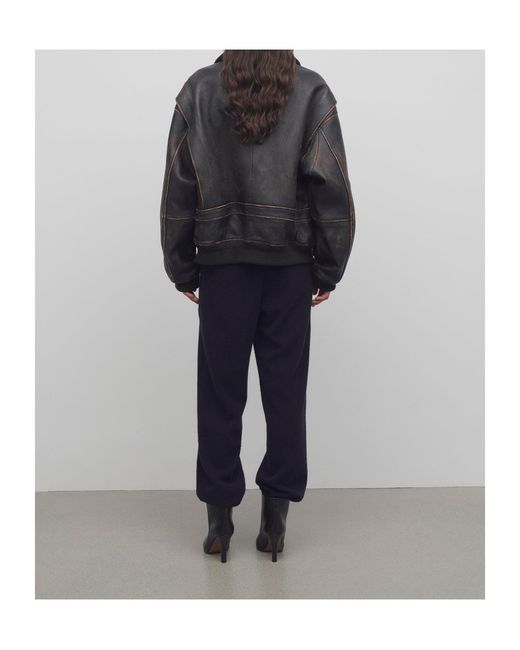 The Row Black Belt-Loop Casual Pants