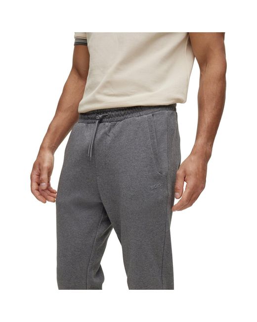 Boss Gray Sports Trousers for men