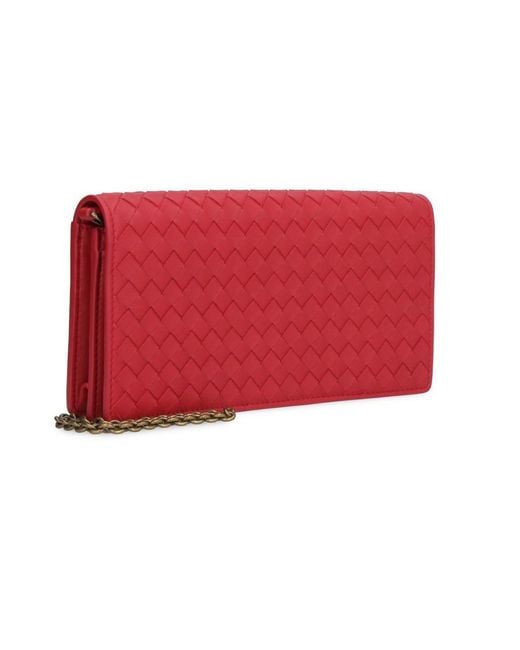 Bottega Veneta Checkered Flip Shoulder Bag